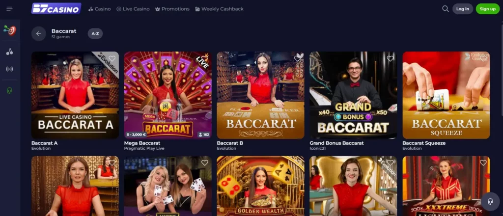 Live Baccarat