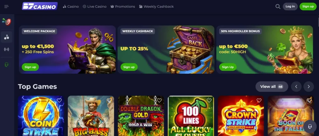 B7 Casino Live Casino: Spelen met Echte Dealers