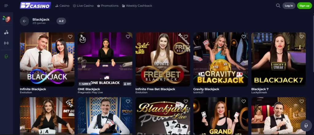 Live Blackjack