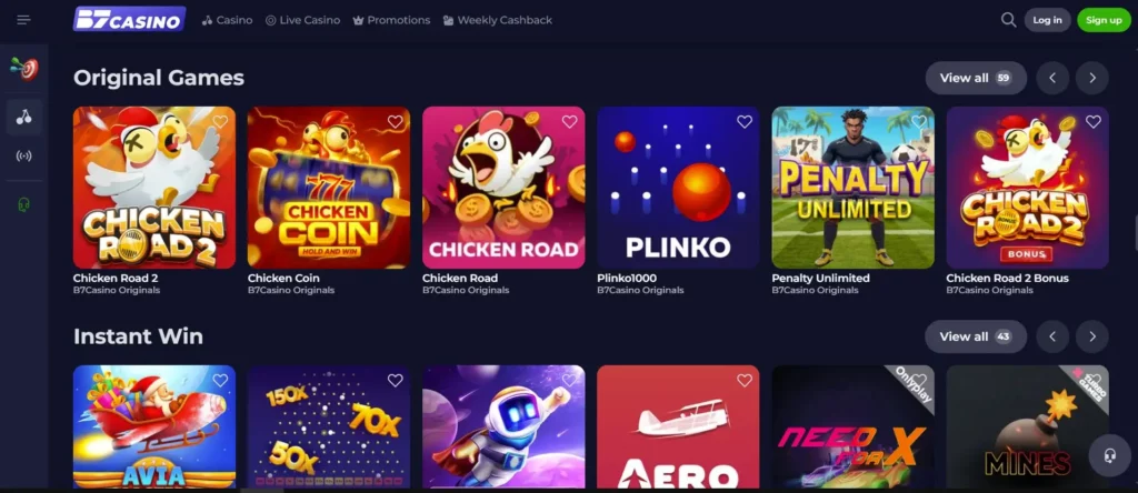 Crash Games en Instant Win-spellen